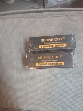 SELINE GIRL Smooth Gel Eyeliner - Black Color 03.  New In Box 2 Pieces